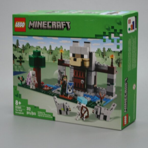 LEGO Minecraft The Wolf Stronghold Building Toy Set 312 Pieces Mine-craft 21261 - Picture 8 of 8